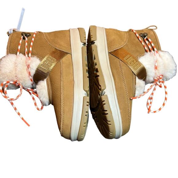 Ugg Classic Weather Hiker  Chestnut Winter Boot Waterproof Leather NEW Size 5.5 - Picture 8 of 11